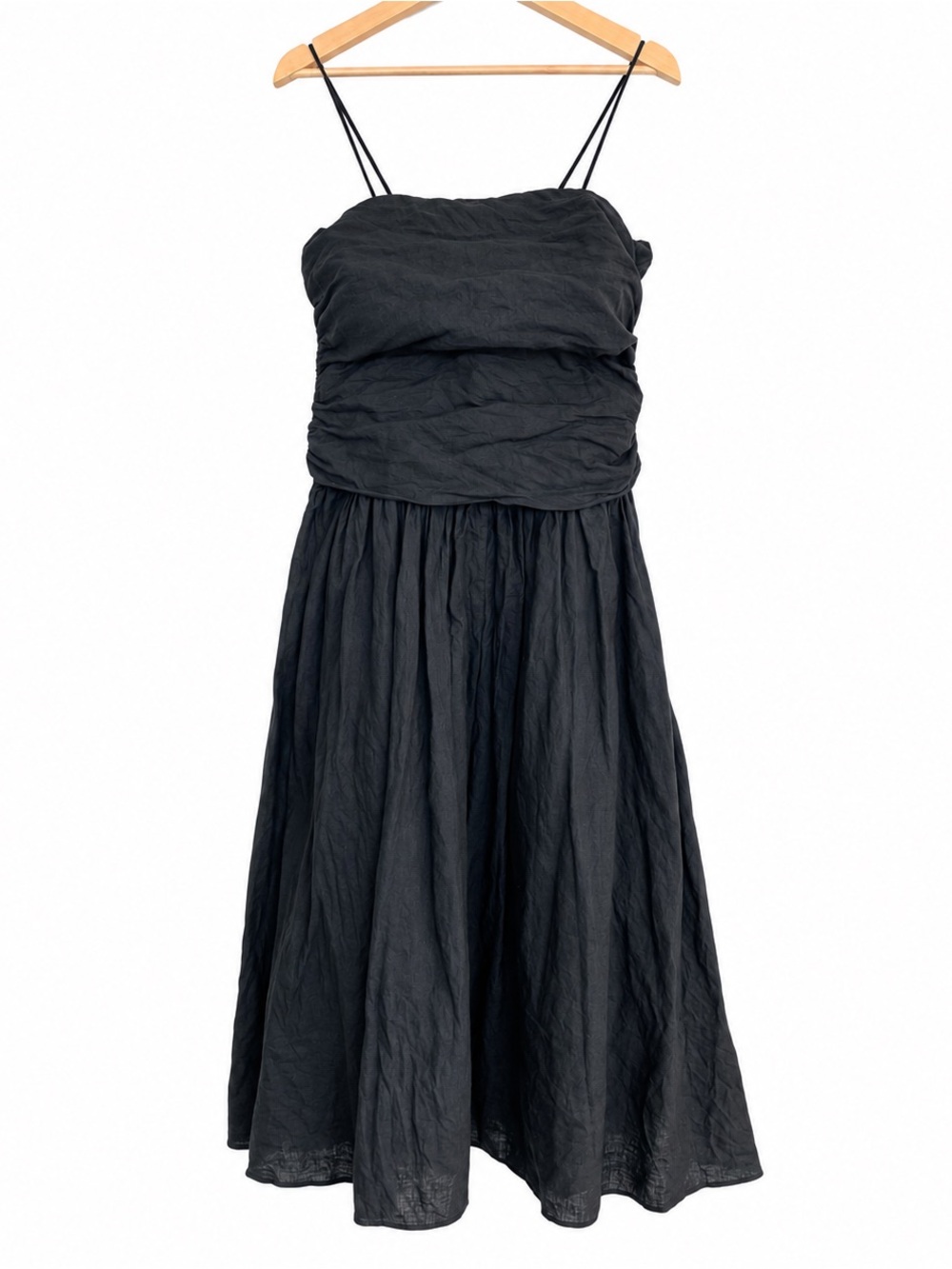 All Row 100% Linen Midi Dress Women M